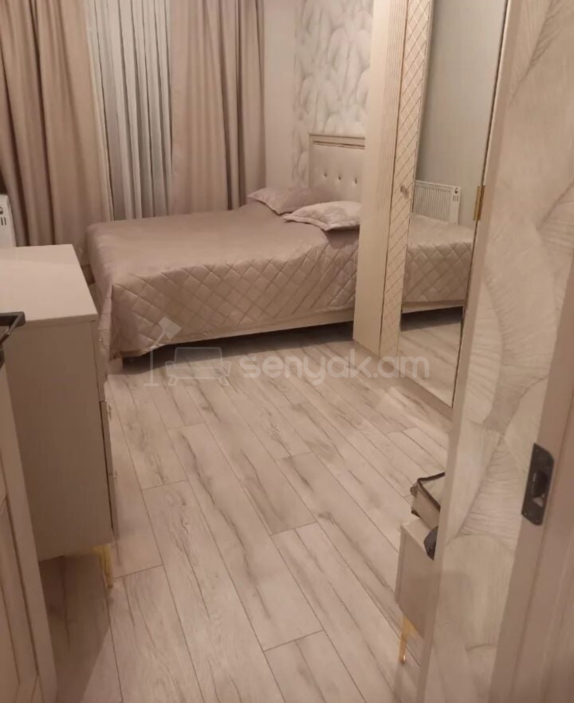 2 Սենյականոց Բնակարան Նորակառույցում, 55քմ, 8/14 հարկ, Կապիտալ Վերանորոգված, Կահավորված