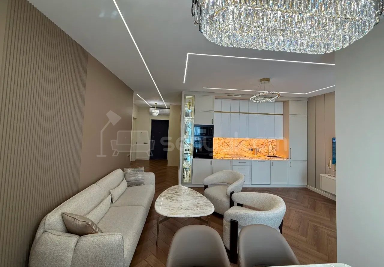 3 Սենյականոց Բնակարան Նորակառույցում, 71քմ, 10/15 հարկ, Դիզայներական Վերանորոգված