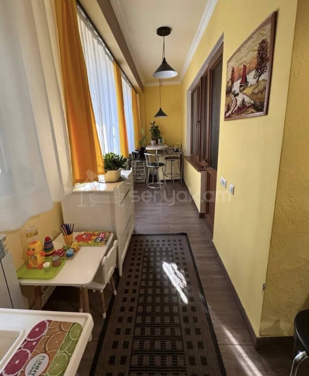 3 Սենյականոց Բնակարան, 69քմ, 1/9 հարկ, Կապիտալ Վերանորոգված