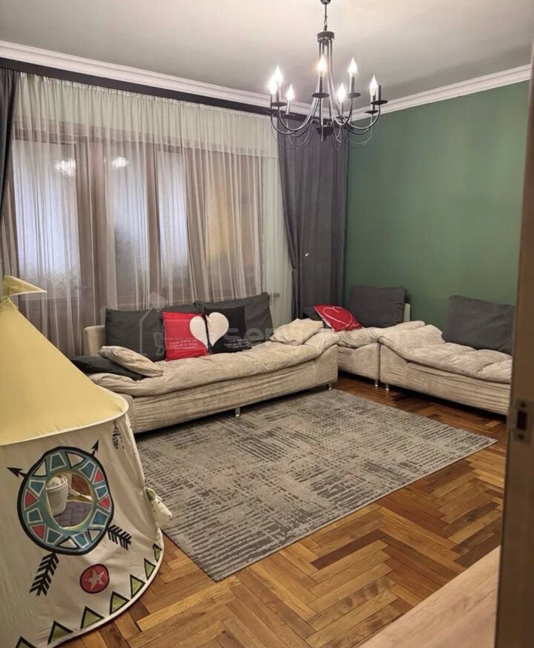 3 Սենյականոց Բնակարան, 69քմ, 1/9 հարկ, Կապիտալ Վերանորոգված