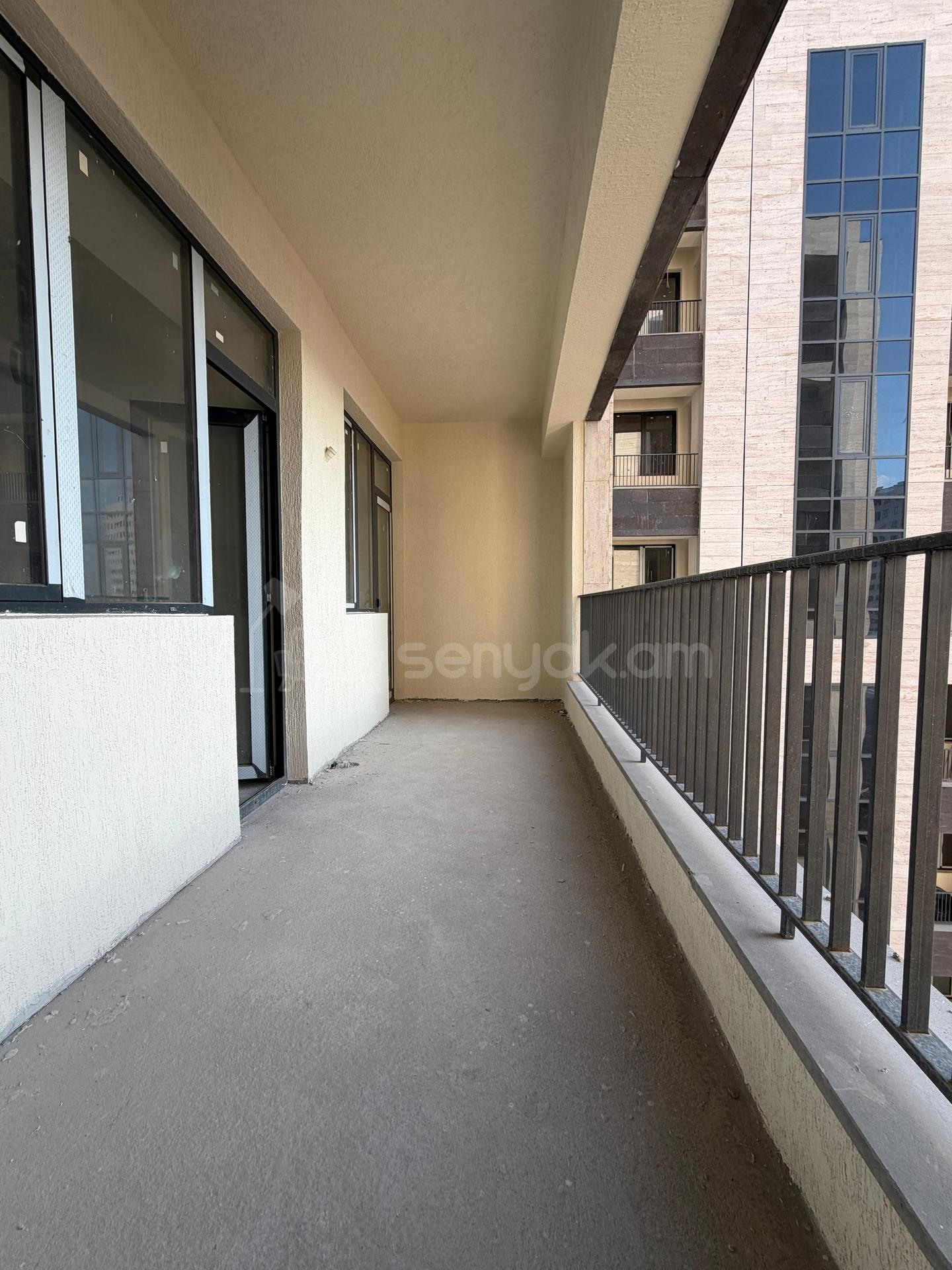 3 Սենյականոց Բնակարան Նորակառույցում, 96քմ, 9/14 հարկ, Զրոյական Վիճակում