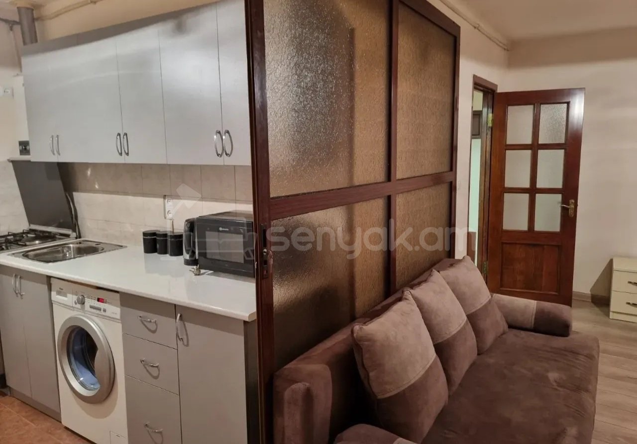 1 Սենյականոց Բնակարան Քարե Շենքում, 40քմ, 5/5 հարկ, Կապիտալ Վերանորոգված, Կահավորված