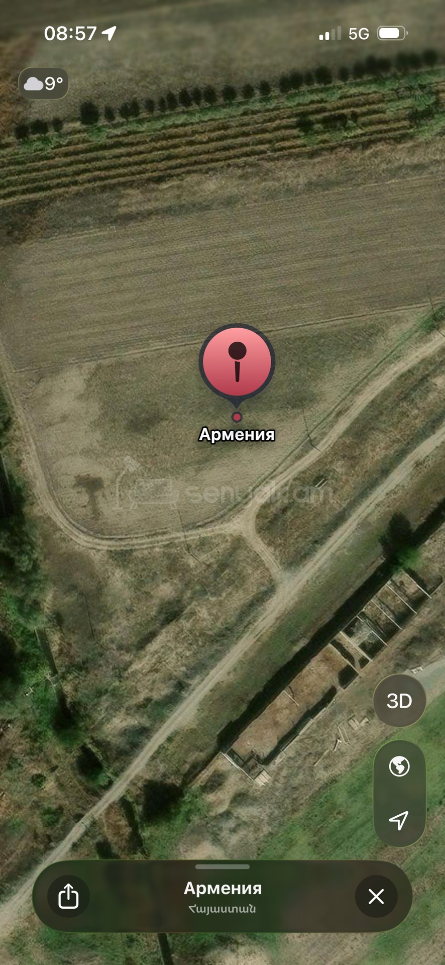 Հողամաս, 2000քմ, Ոռոգման Ջրով