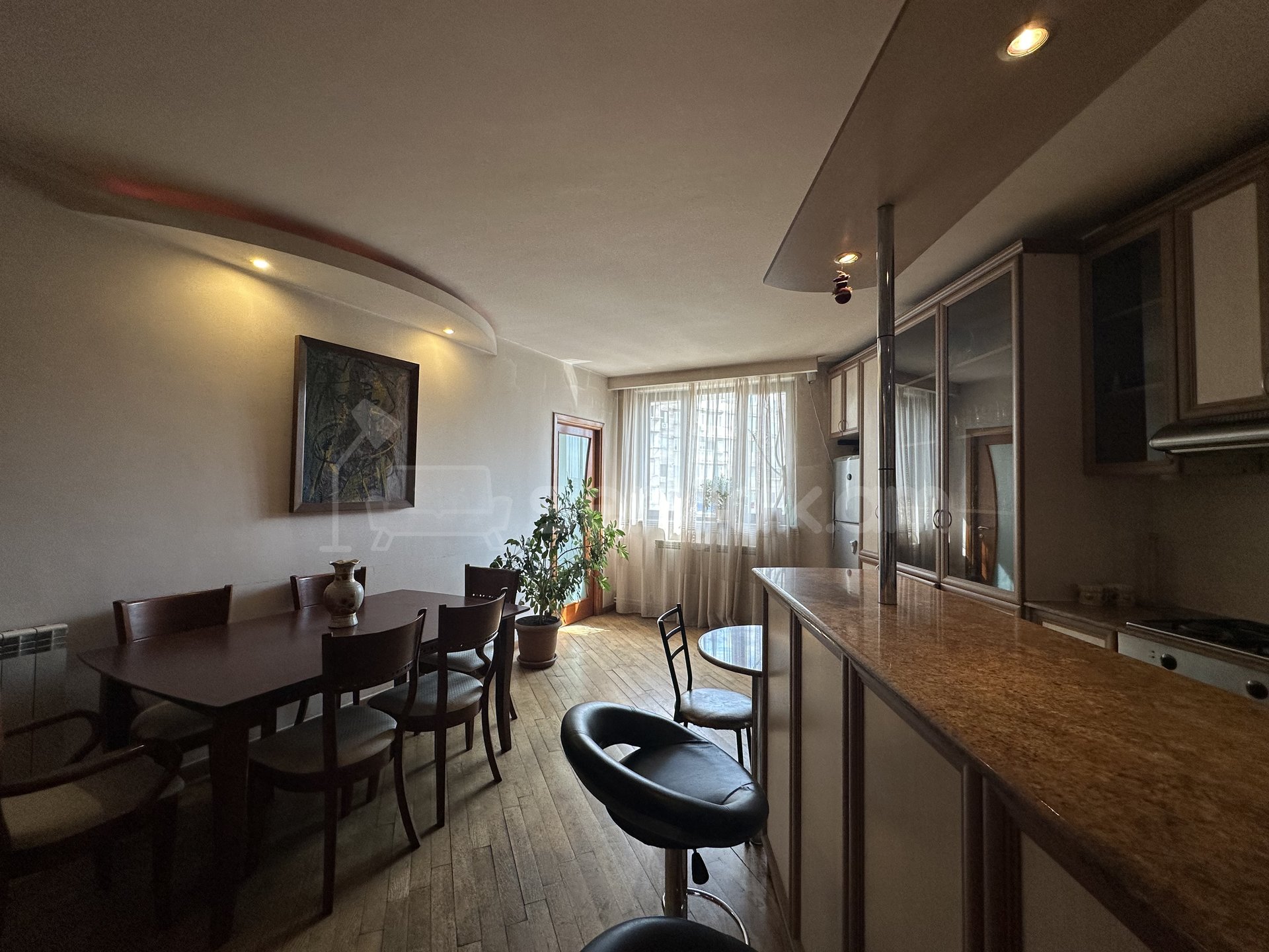 3 Սենյականոց Բնակարան, 75քմ, 6/16 հարկ, Կապիտալ Վերանորոգված