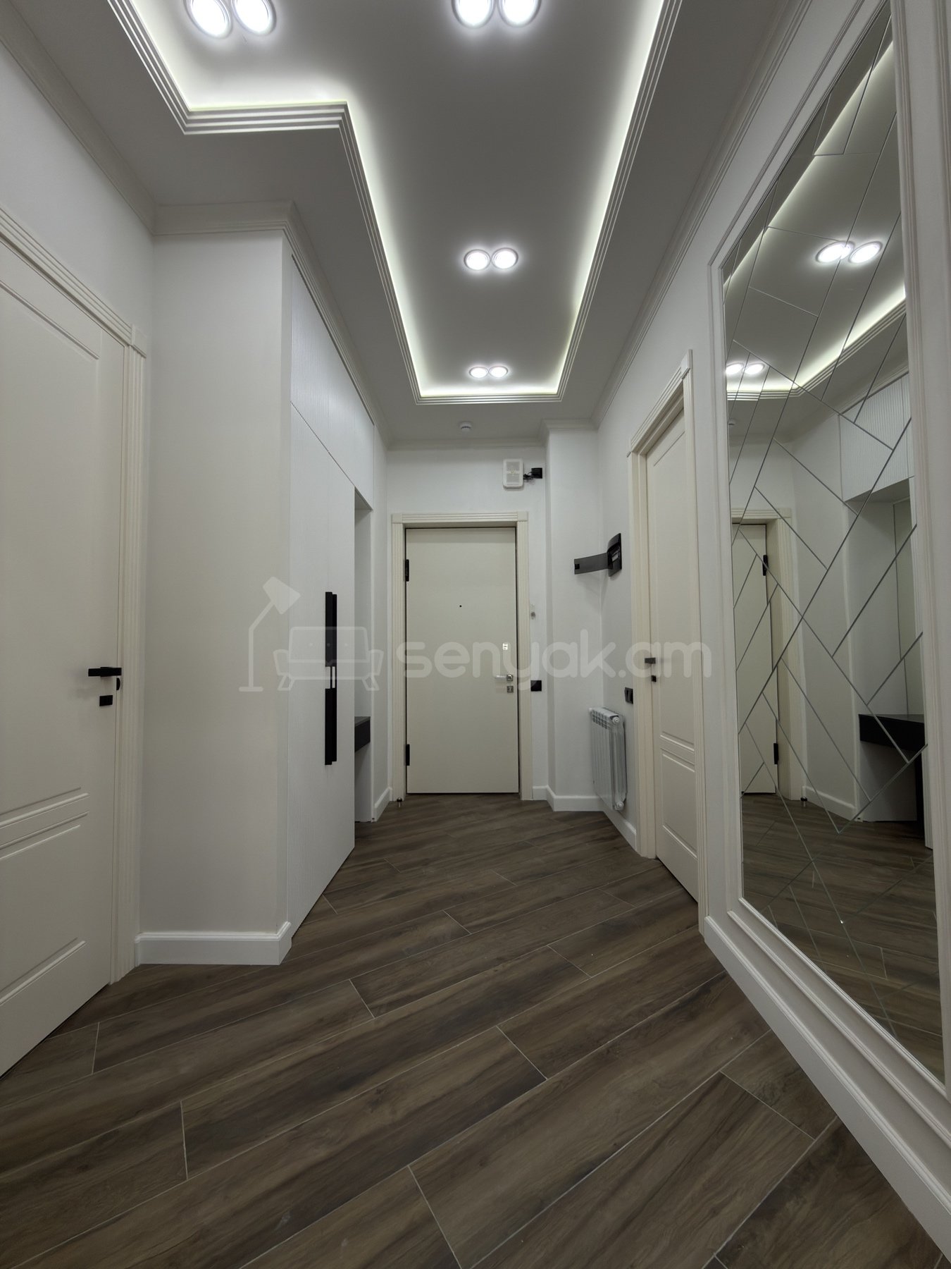 2 Սենյականոց Բնակարան Նորակառույցում, 55քմ, 5/20 հարկ, Դիզայներական Վերանորոգված