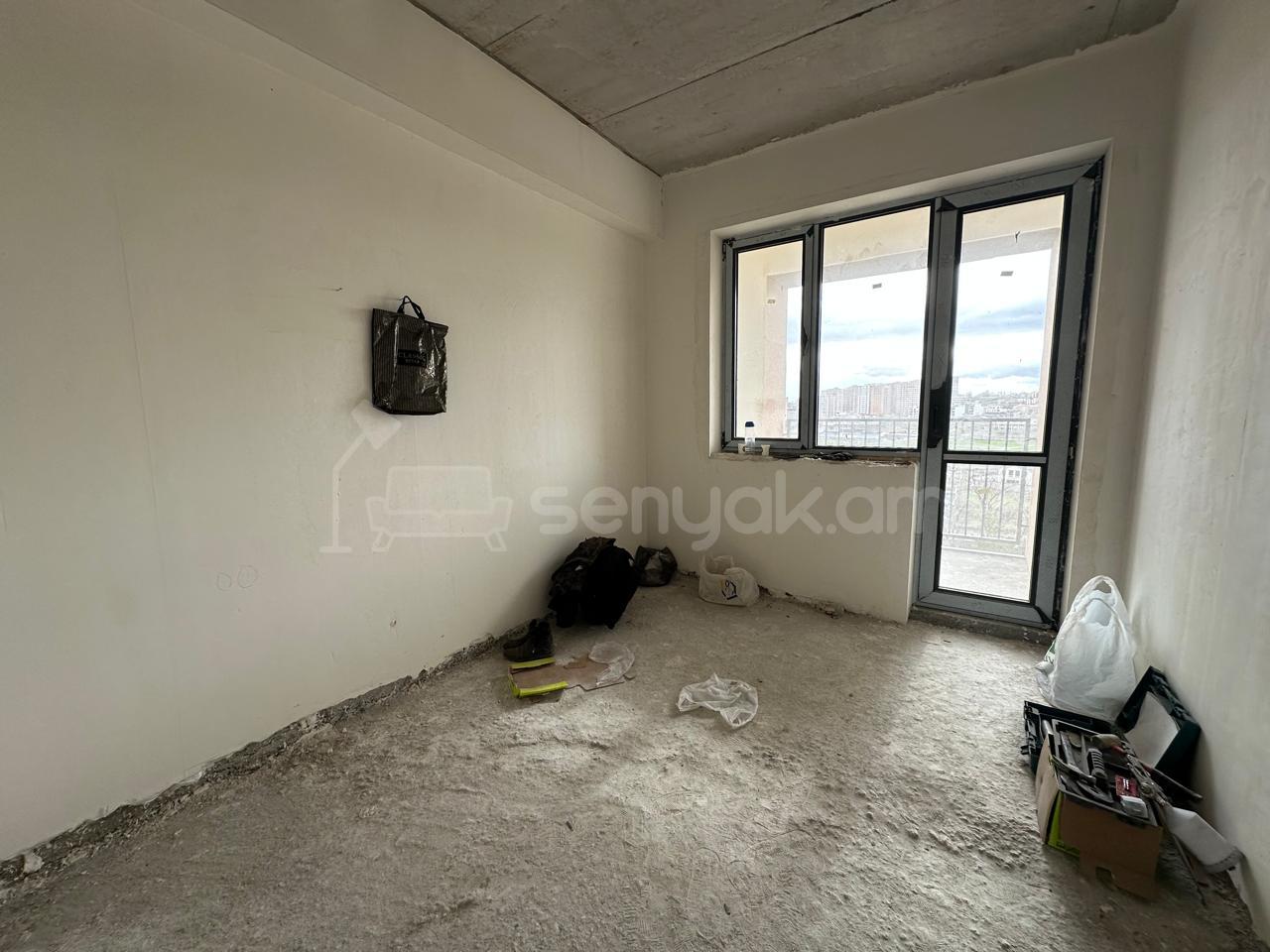 2 Սենյականոց Բնակարան Նորակառույցում, 50քմ, 3/16 հարկ, Զրոյական Վիճակում