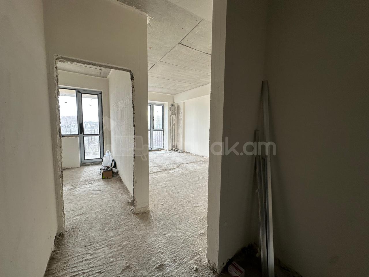 2 Սենյականոց Բնակարան Նորակառույցում, 50քմ, 3/16 հարկ, Զրոյական Վիճակում