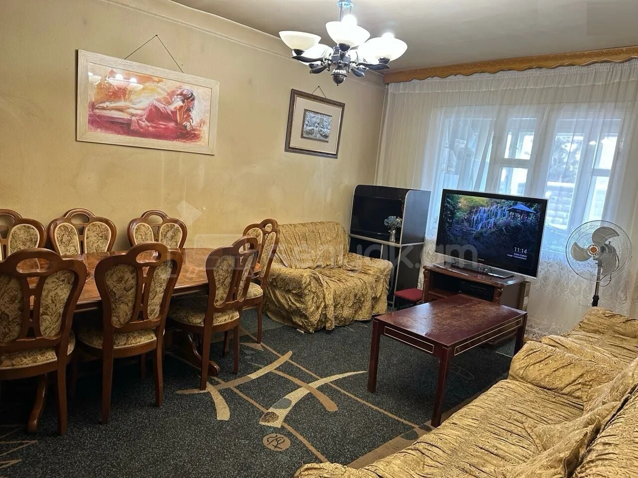 3 Սենյականոց Բնակարան, 80քմ, 2/9 հարկ, Նորմալ Վիճակում