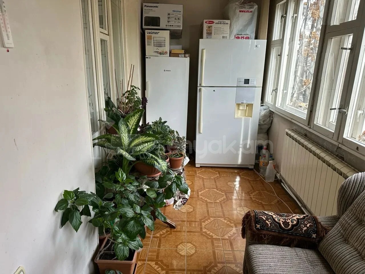 3 Սենյականոց Բնակարան, 80քմ, 2/9 հարկ, Նորմալ Վիճակում