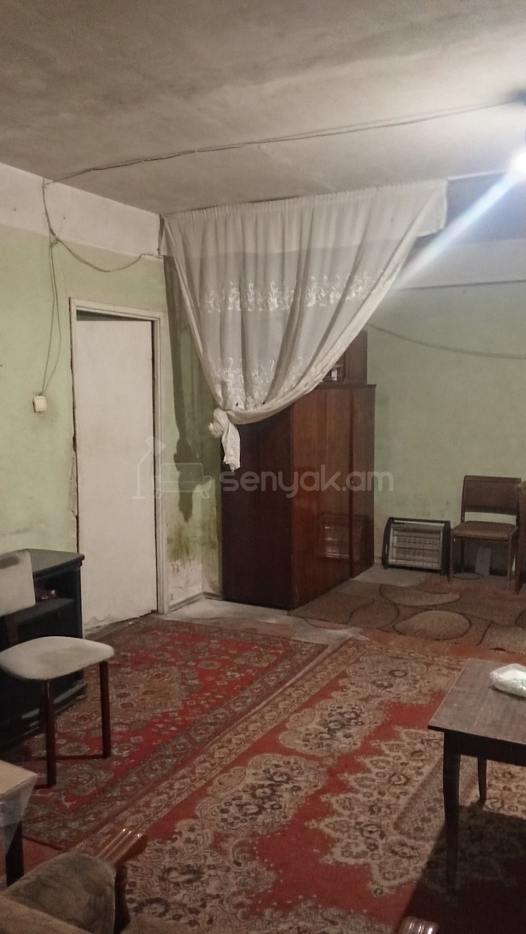 1 Սենյականոց Բնակարան, 47քմ, 1/9 հարկ, Զրոյական Վիճակում