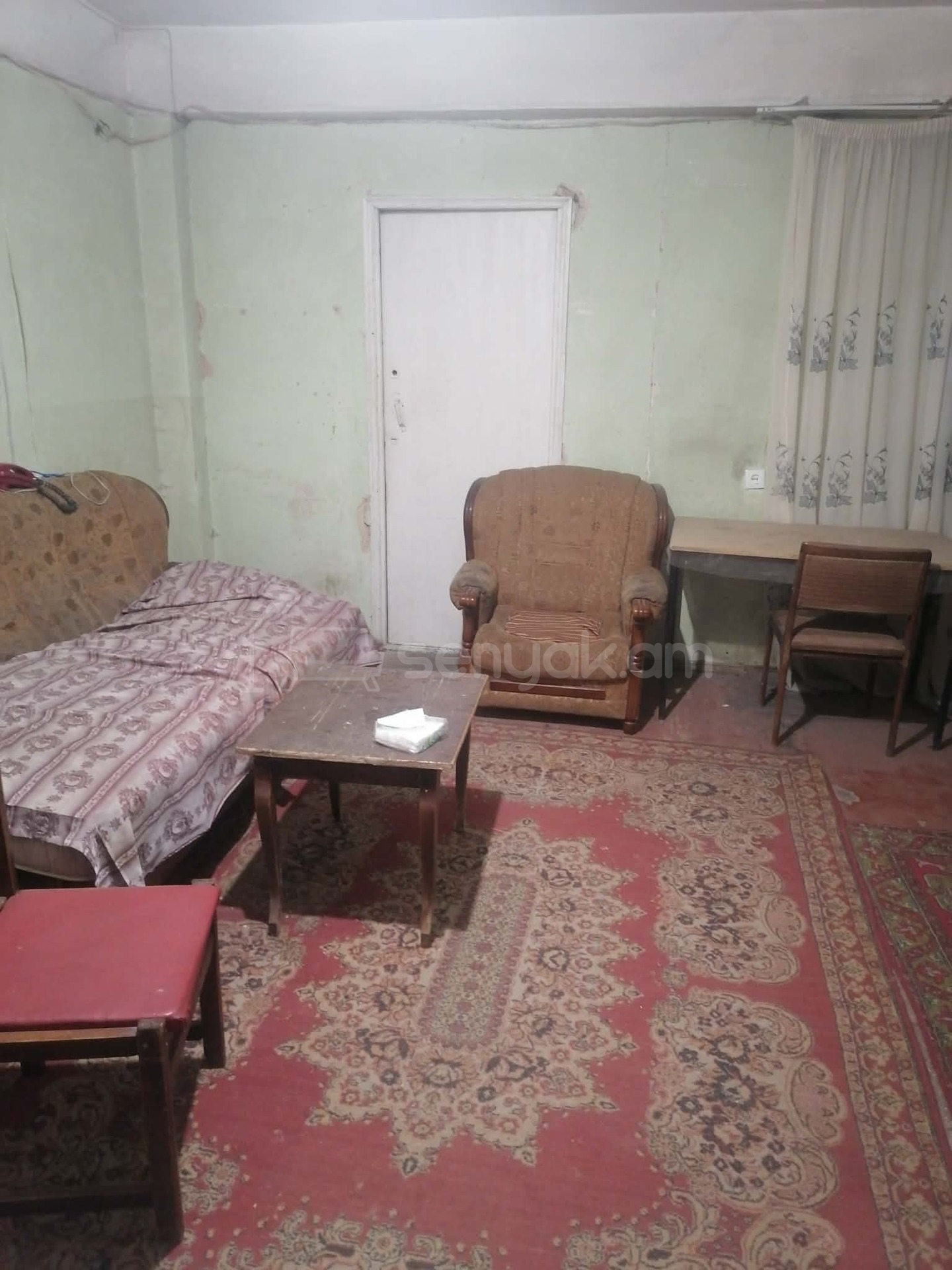 1 Սենյականոց Բնակարան, 47քմ, 1/9 հարկ, Զրոյական Վիճակում