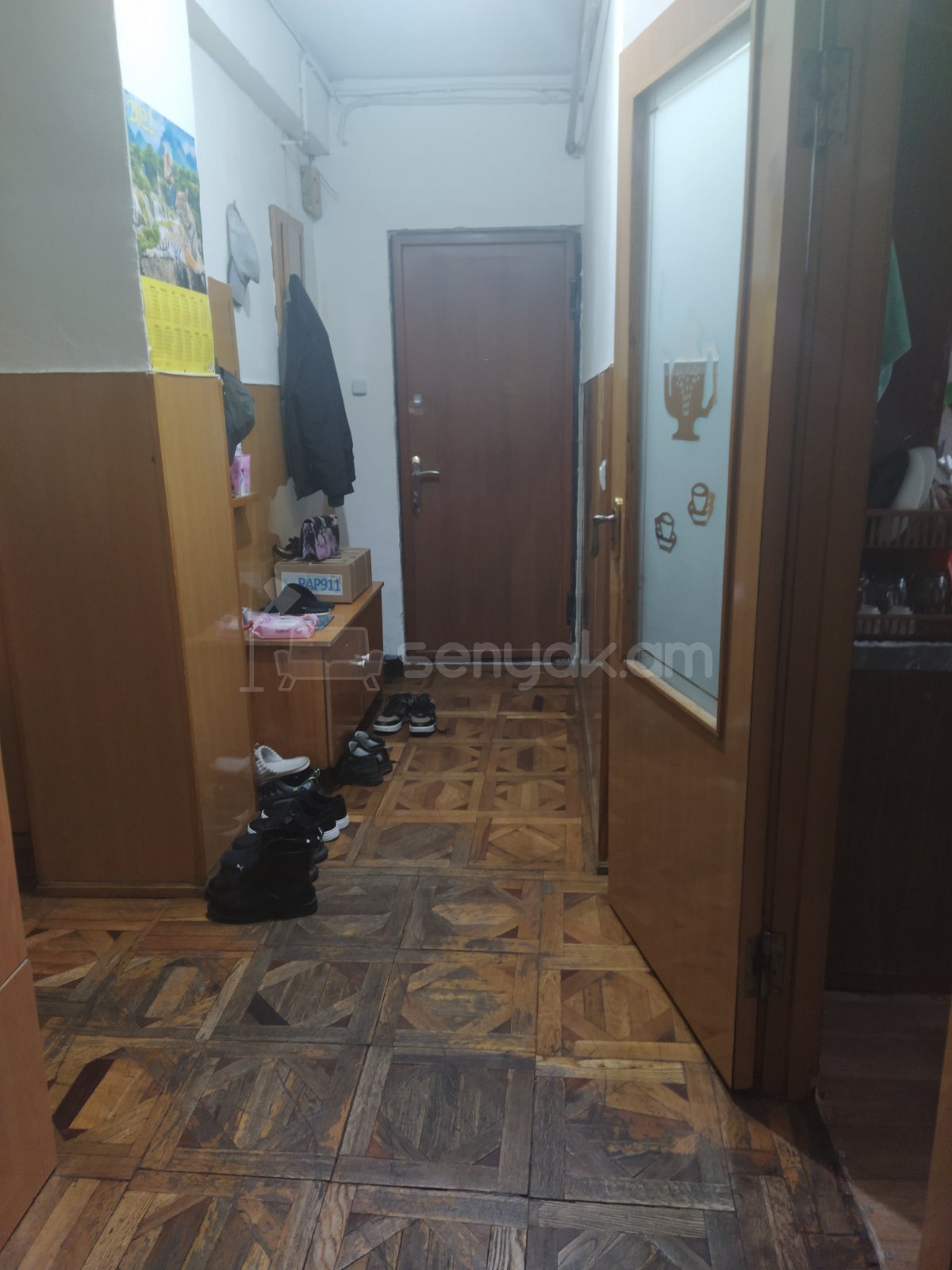 2 Սենյականոց Բնակարան, 68քմ, 1/9 հարկ, Պետական Վիճակում