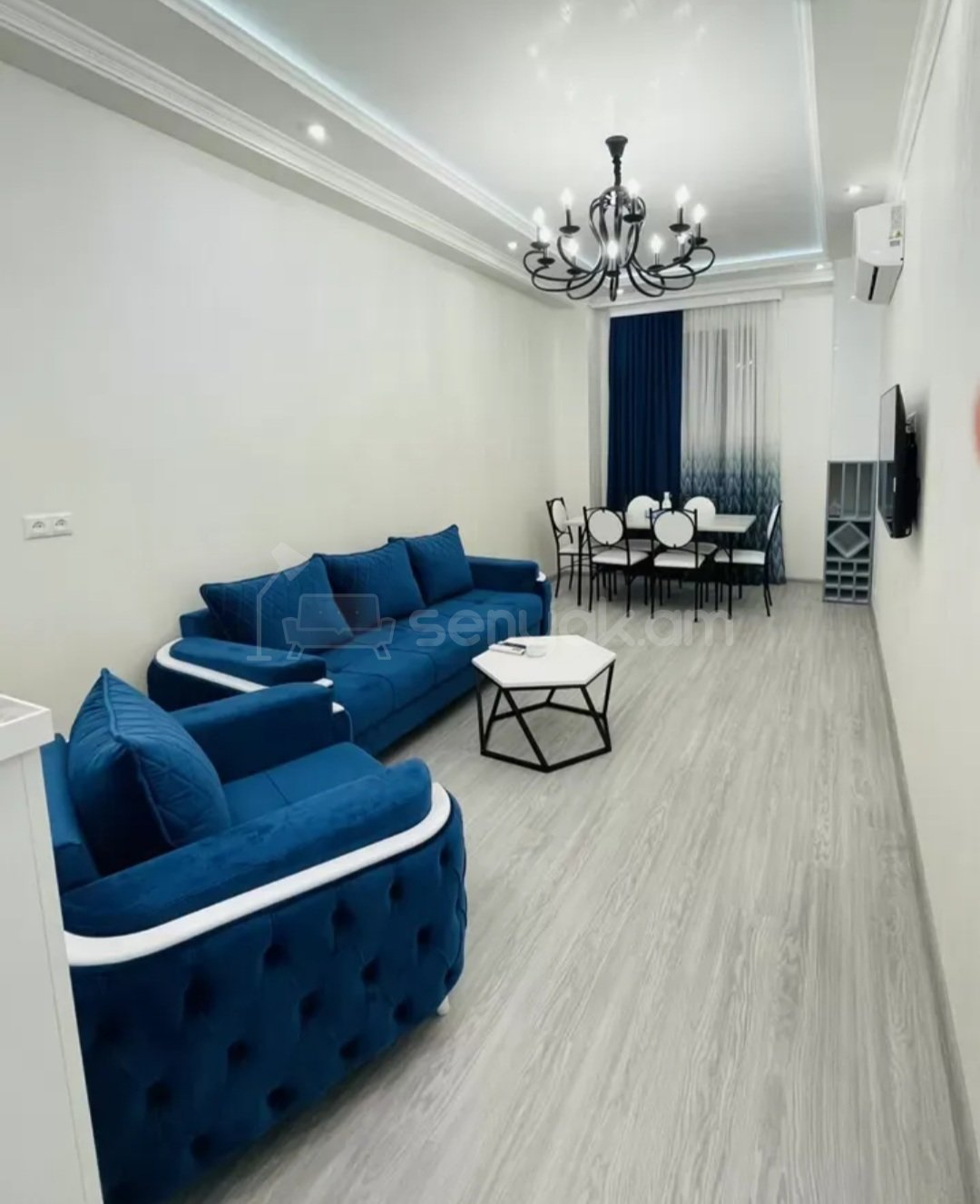 3 Սենյականոց Բնակարան, 68քմ, 1/12 հարկ, Դիզայներական Վերանորոգված