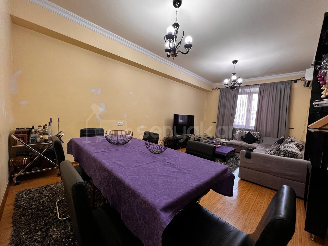 3 Սենյականոց Բնակարան Նորակառույցում, 105քմ, 10/14 հարկ, Կապիտալ Վերանորոգված