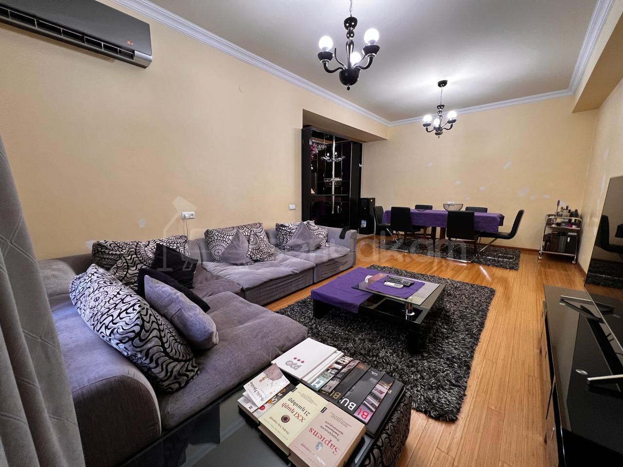 3 Սենյականոց Բնակարան Նորակառույցում, 105քմ, 10/14 հարկ, Կապիտալ Վերանորոգված