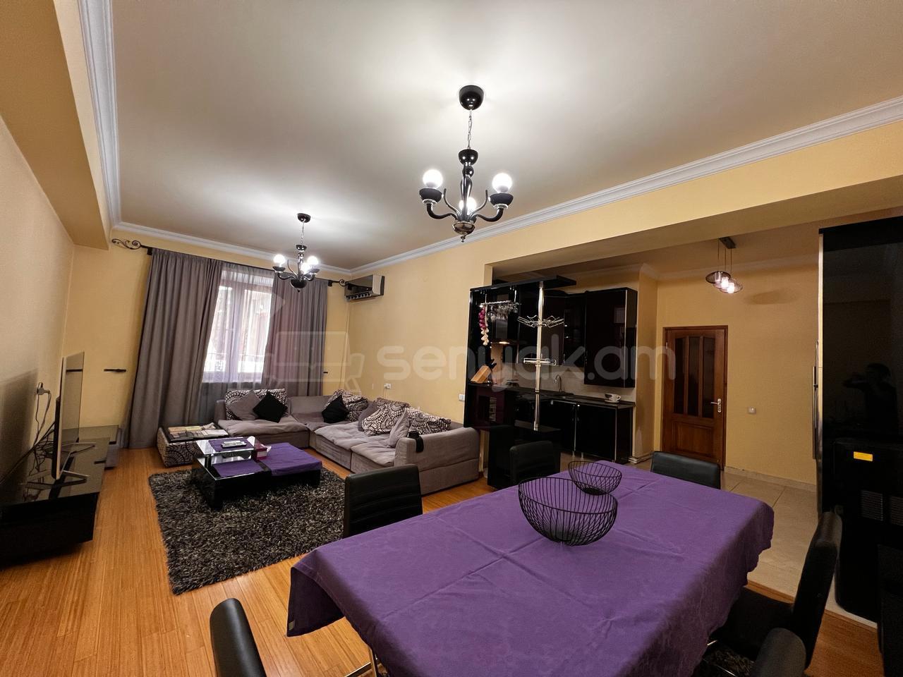 3 Սենյականոց Բնակարան Նորակառույցում, 105քմ, 10/14 հարկ, Կապիտալ Վերանորոգված