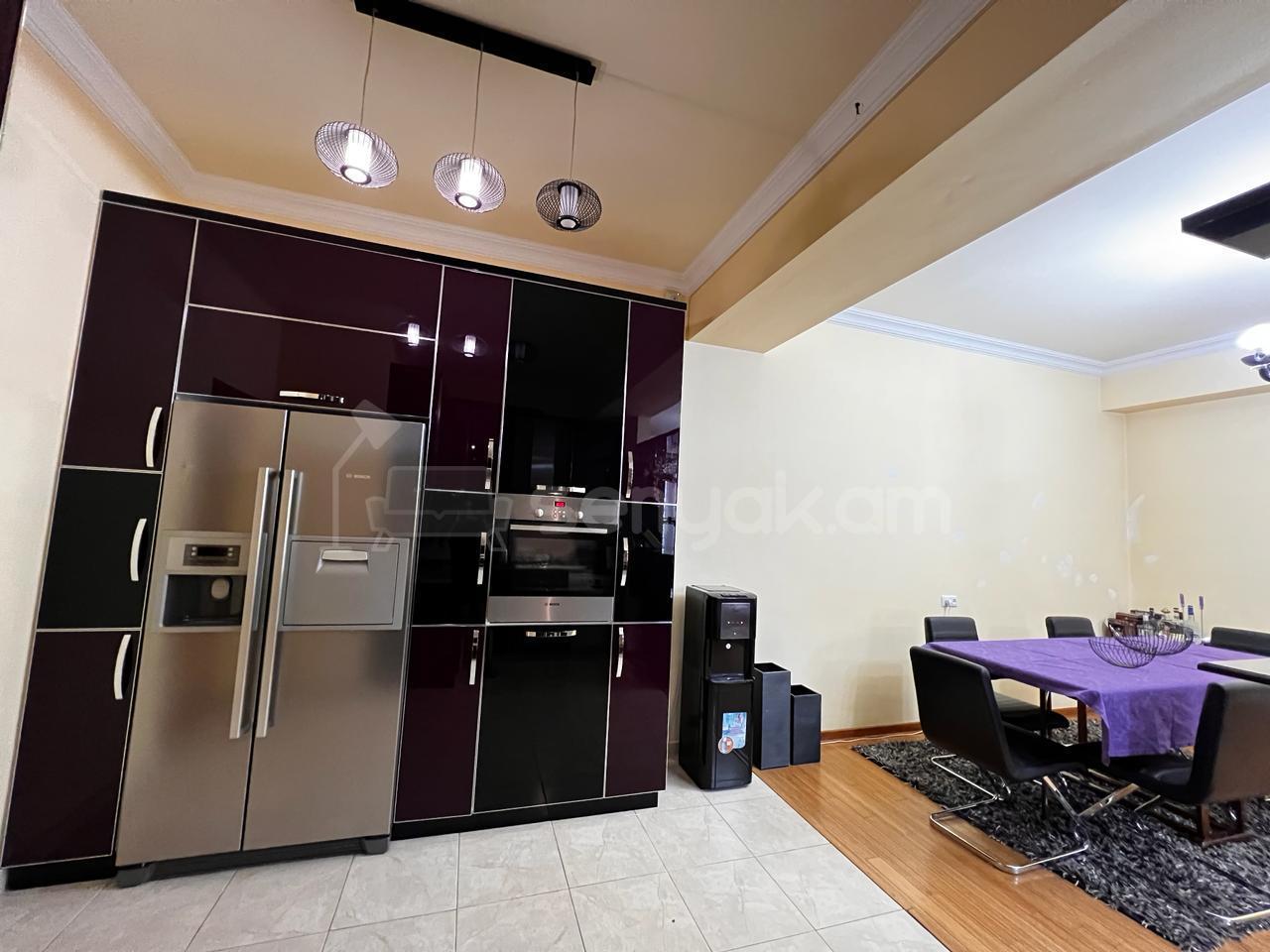 3 Սենյականոց Բնակարան Նորակառույցում, 105քմ, 10/14 հարկ, Կապիտալ Վերանորոգված