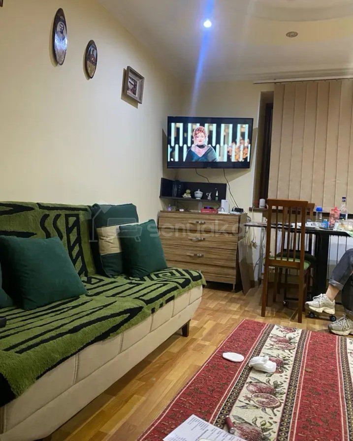 1 Սենյականոց Բնակարան Քարե Շենքում, 32քմ, 1/5 հարկ, Կոսմետիկ Վերանորոգված, Կահավորված