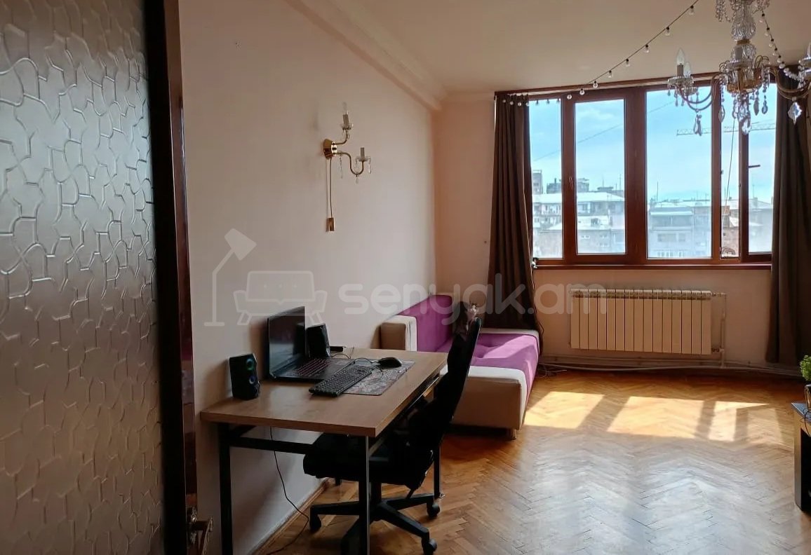 1 Սենյականոց Բնակարան, 60քմ, 6/8 հարկ, Դիզայներական Վերանորոգված, Կահավորված