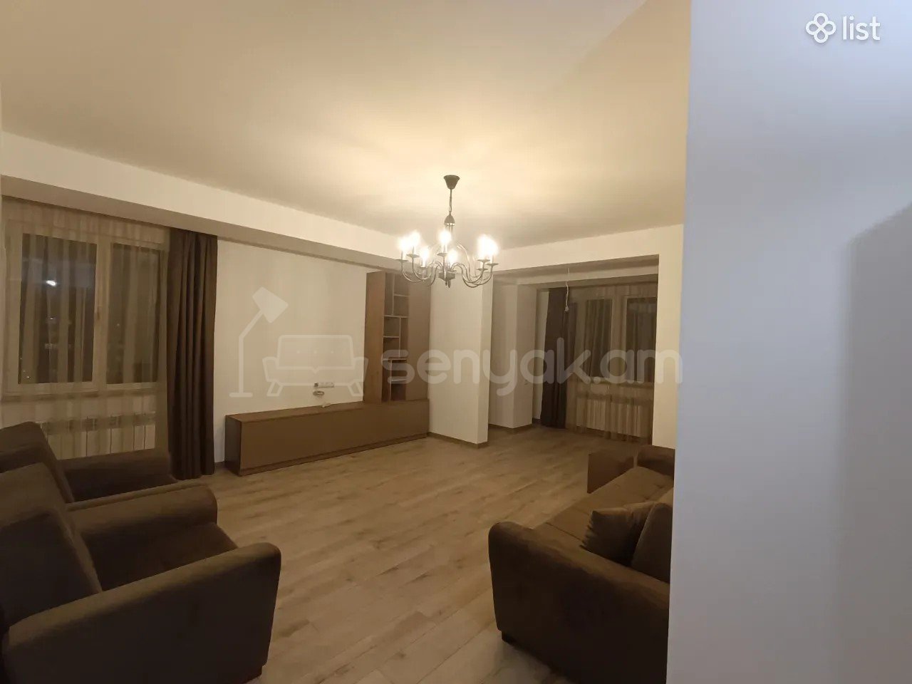 2 Սենյականոց Բնակարան Նորակառույցում, 70քմ, 10/14 հարկ, Կապիտալ Վերանորոգված, Կահավորված, Արևկող