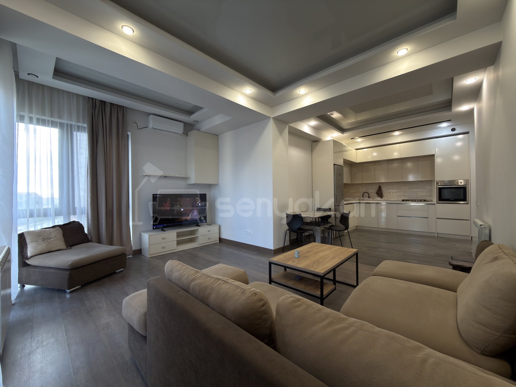 2 Սենյականոց Բնակարան Նորակառույցում, 67քմ, 6/13 հարկ, Կապիտալ Վերանորոգված, Կահավորված, Արևկող