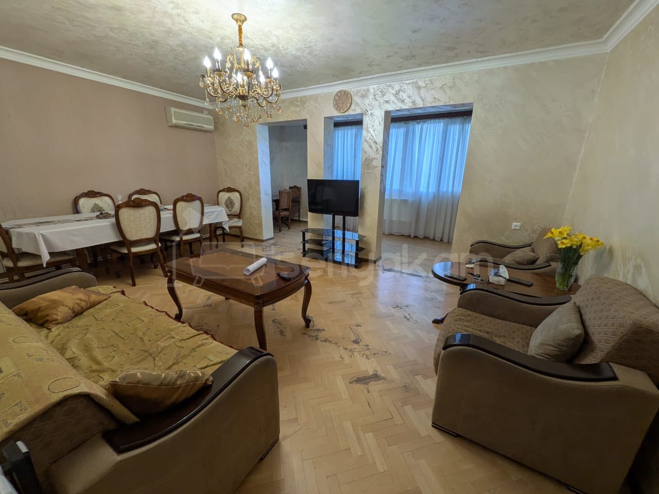 3 Սենյականոց Բնակարան, 96քմ, 4/9 հարկ, Կապիտալ Վերանորոգված