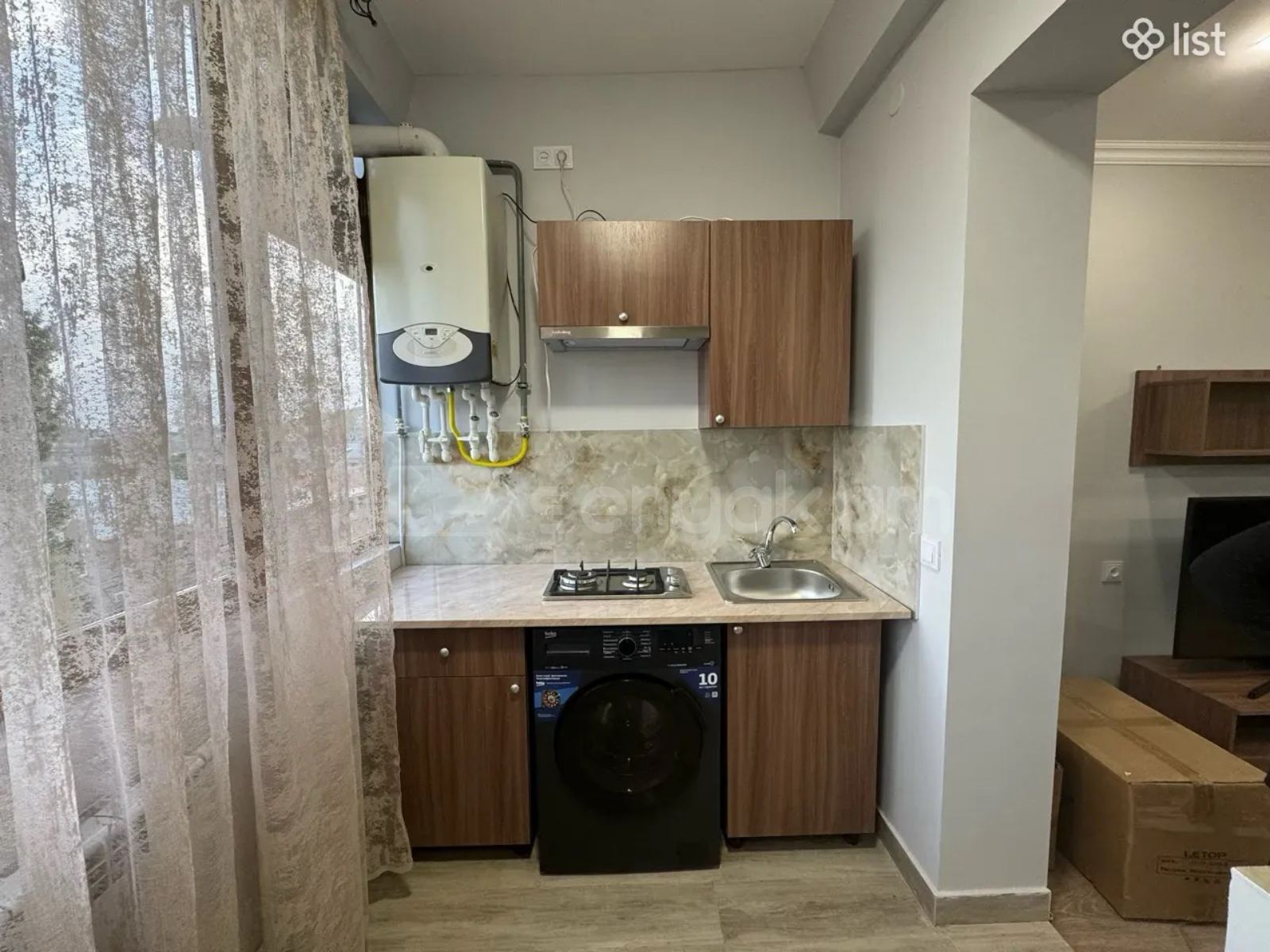 2 Սենյականոց Բնակարան, 48քմ, 7/9 հարկ, Կապիտալ Վերանորոգված, Կահավորված, Արևկող