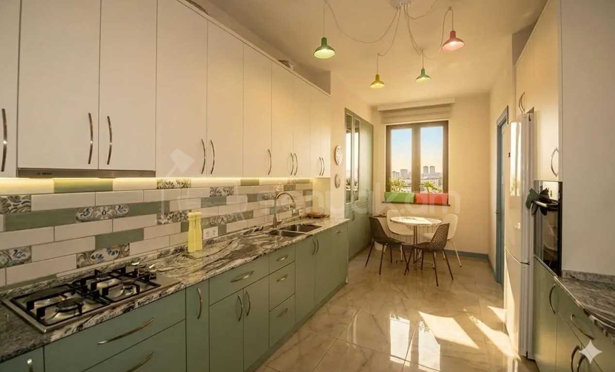 4 Սենյականոց Բնակարան Նորակառույցում, 121քմ, 15/16 հարկ, Դիզայներական Վերանորոգված, Կահավորված