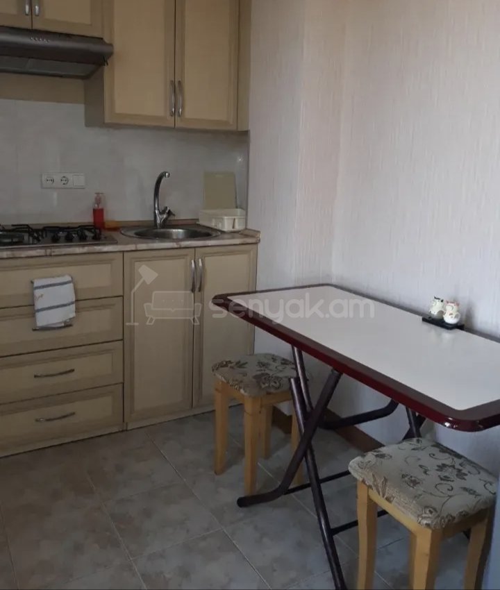 1 Սենյականոց Բնակարան Քարե Շենքում, 45քմ, 3/5 հարկ, Նորմալ Վիճակում, Կահավորված