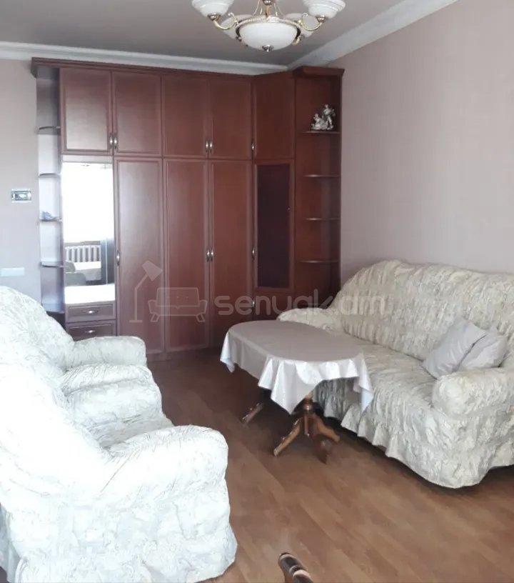 1 Սենյականոց Բնակարան Քարե Շենքում, 45քմ, 3/5 հարկ, Նորմալ Վիճակում, Կահավորված