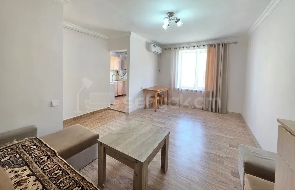 2 Սենյականոց Բնակարան Քարե Շենքում, 56քմ, 4/9 հարկ, Նորմալ Վիճակում, Կահավորված, Արևկող