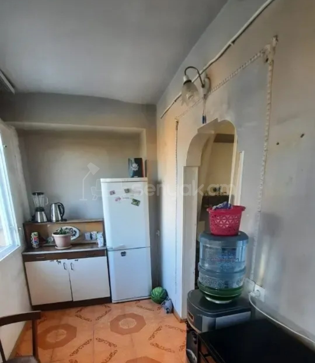 2 Սենյականոց Բնակարան, 44քմ, 9/9 հարկ, Պետական Վիճակում