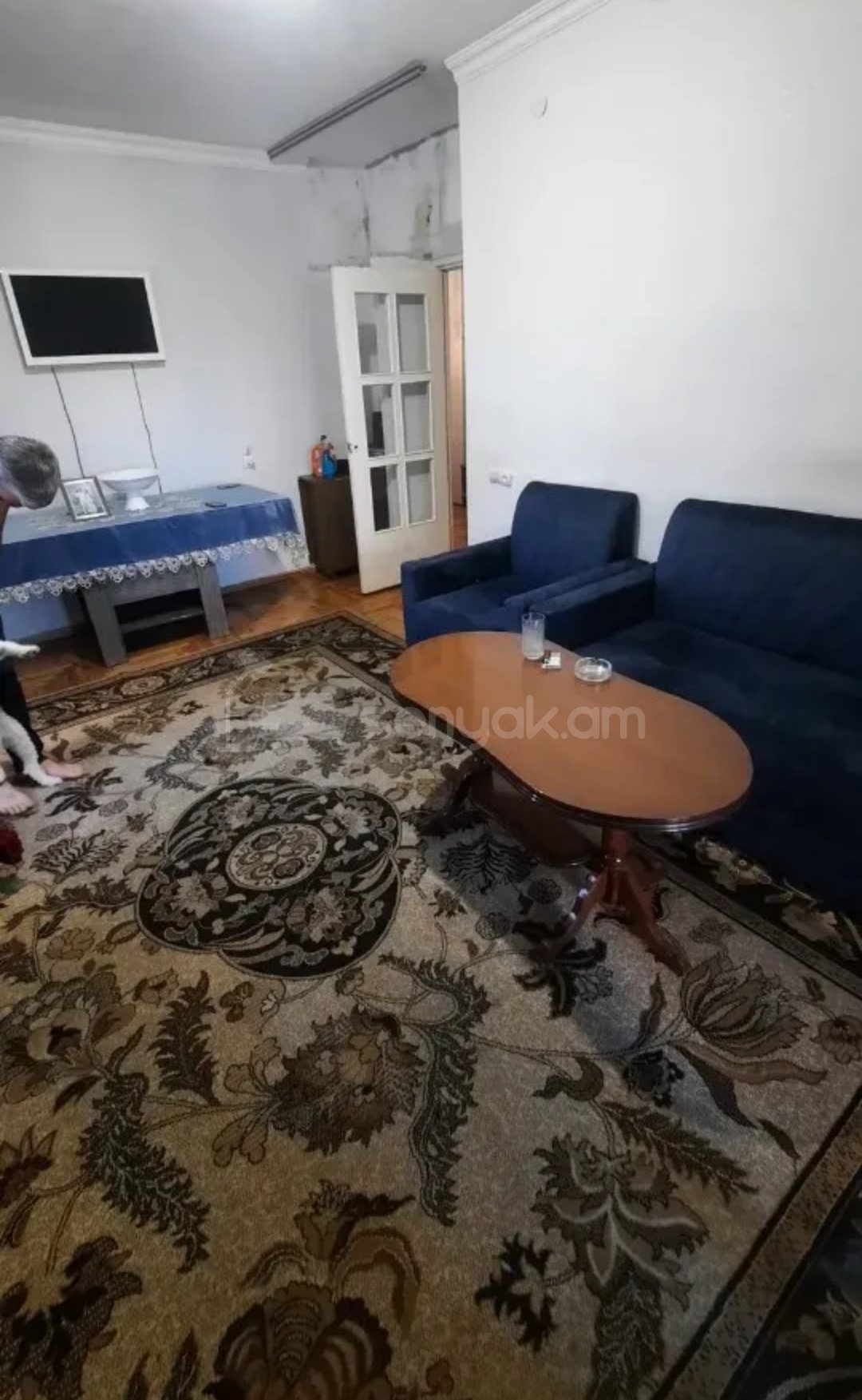 2 Սենյականոց Բնակարան, 44քմ, 9/9 հարկ, Պետական Վիճակում