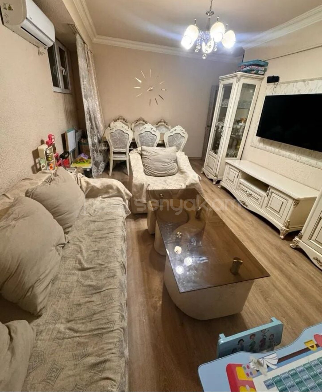 3 Սենյականոց Բնակարան, 44քմ, 9/9 հարկ, Կապիտալ Վերանորոգված