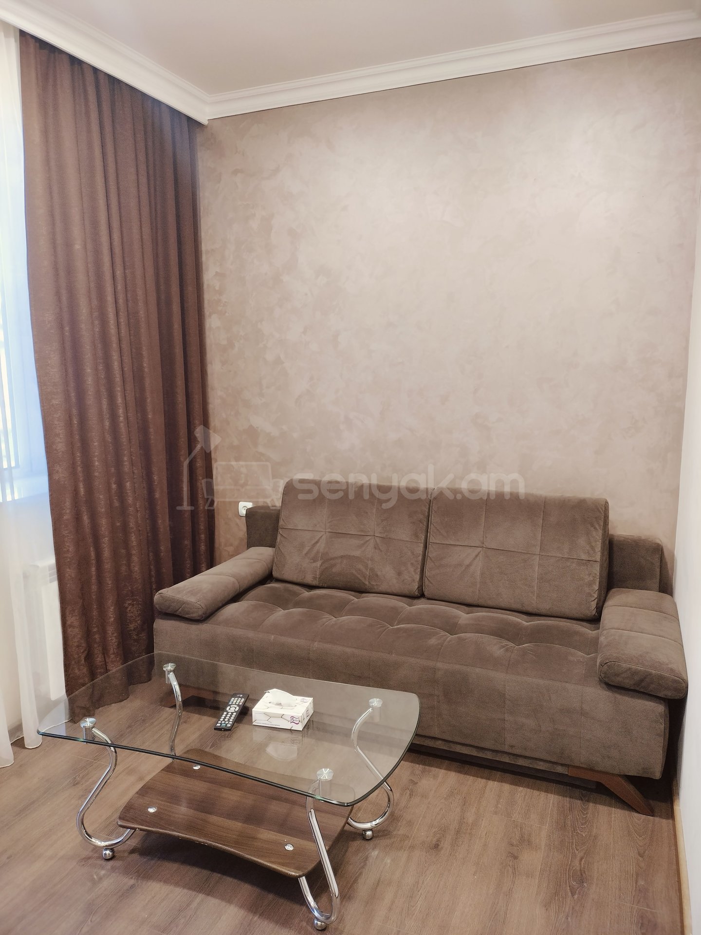 2 Սենյականոց Բնակարան Նորակառույցում, 30քմ, 2/3 հարկ, Դիզայներական Վերանորոգված