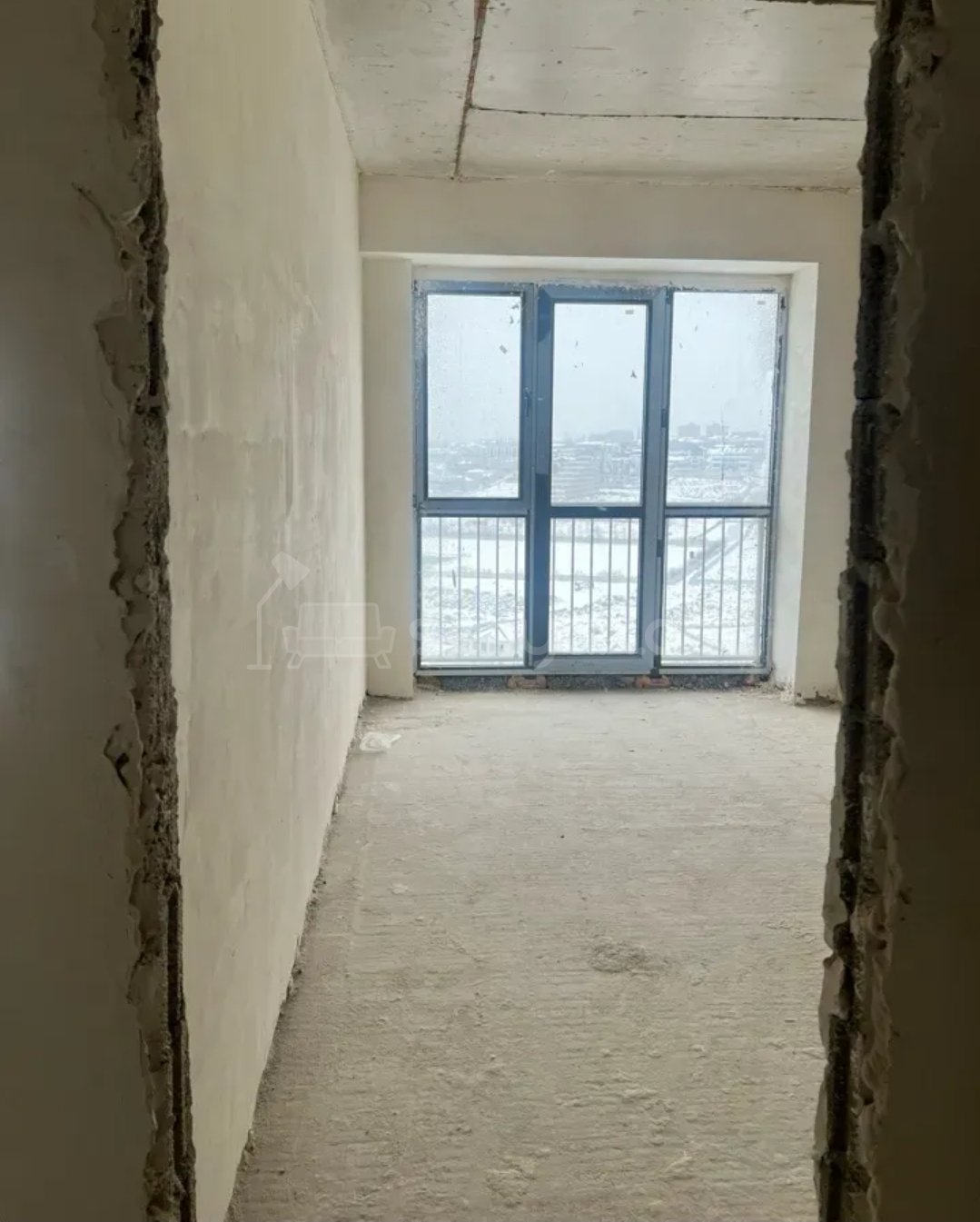 2 Սենյականոց Բնակարան Նորակառույցում, 56քմ, 10/16 հարկ, Զրոյական Վիճակում