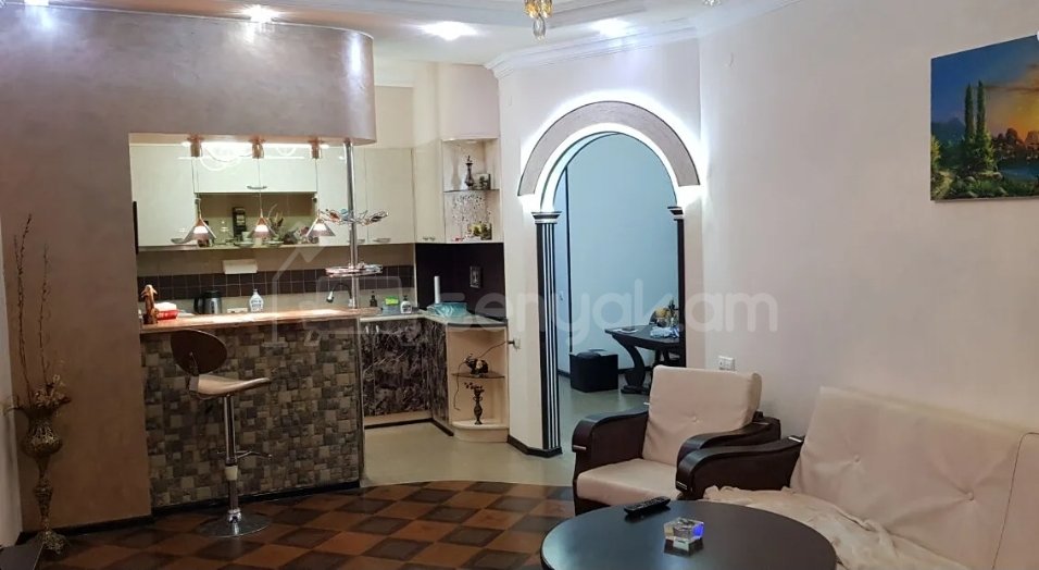 2 Սենյականոց Բնակարան Նորակառույցում, 74քմ, 10/15 հարկ, Դիզայներական Վերանորոգված