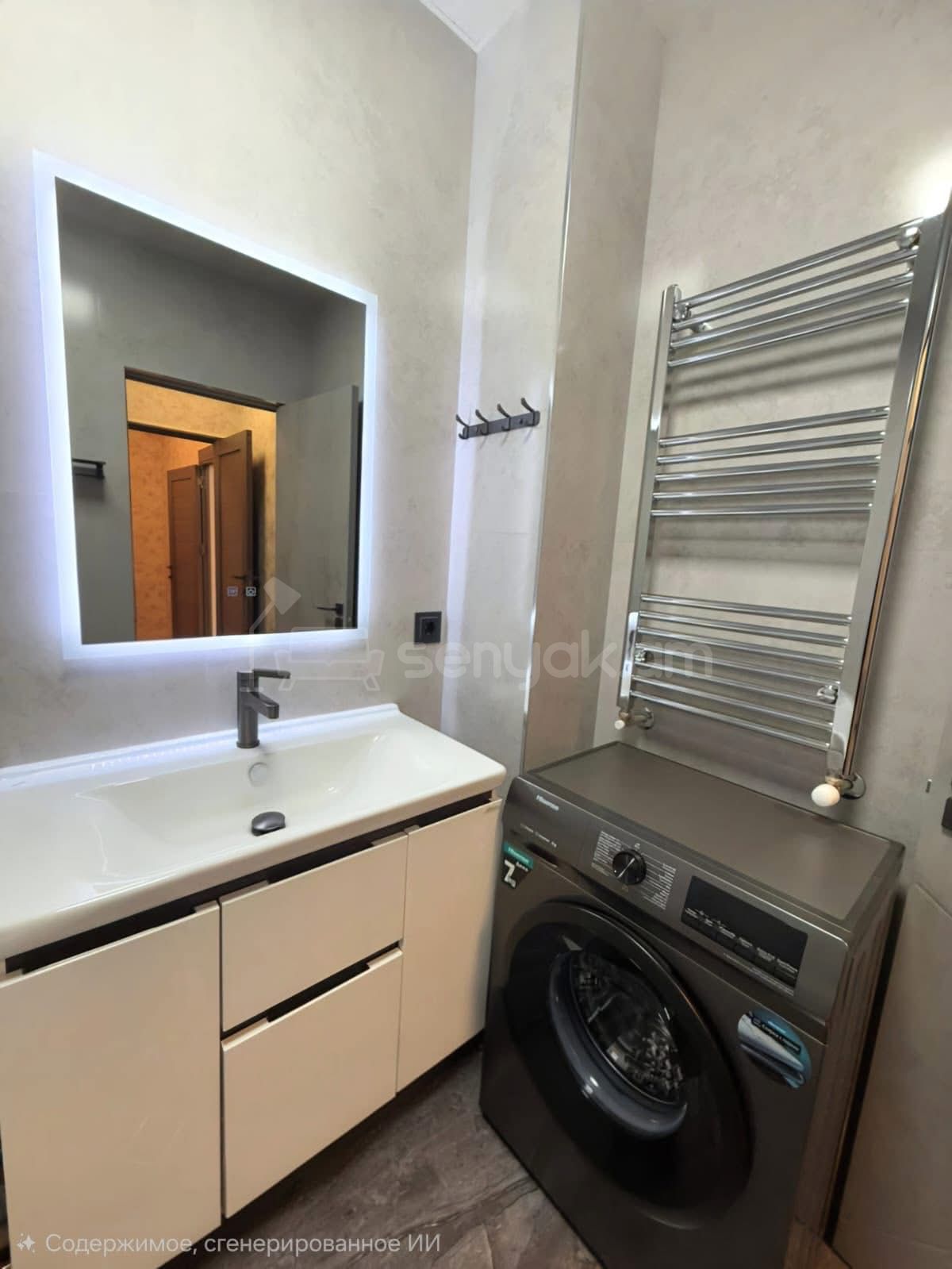 2 Սենյականոց Բնակարան Նորակառույցում, 54քմ, 4/13 հարկ, Կապիտալ Վերանորոգված