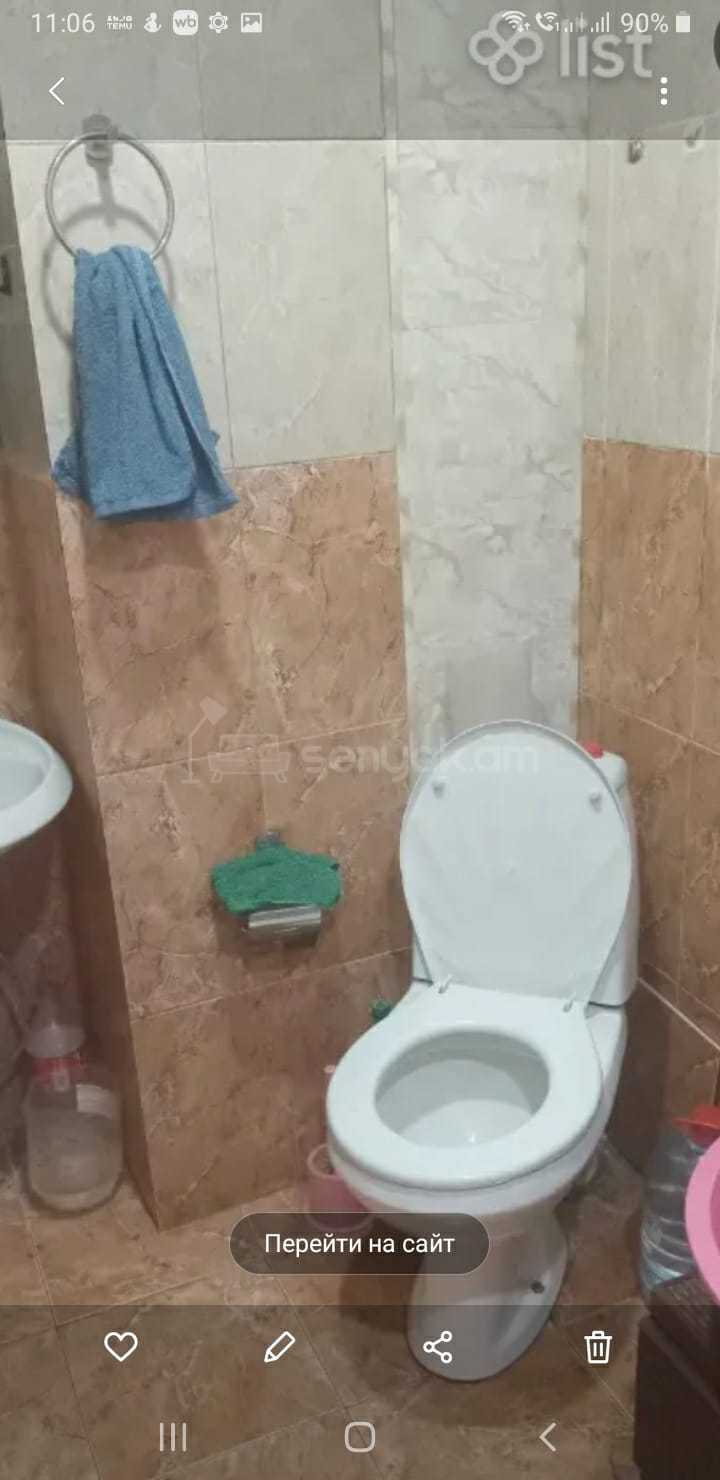 2 Սենյականոց Բնակարան Քարե Շենքում, 65քմ, 4/4 հարկ, Նորմալ Վիճակում, Կահավորված