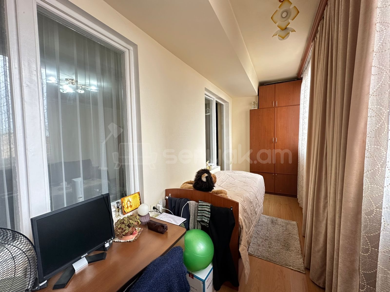 3 Սենյականոց Բնակարան, 78քմ, 3/12 հարկ, Կապիտալ Վերանորոգված