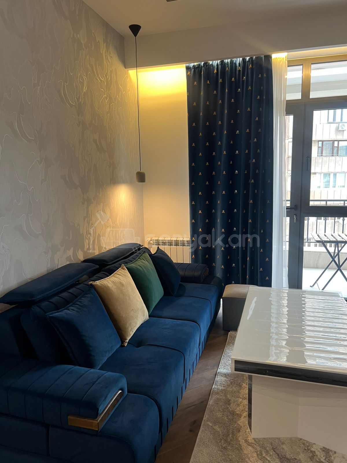 2 Սենյականոց Բնակարան Նորակառույցում, 52քմ, 7/16 հարկ, Դիզայներական Վերանորոգված, Կահավորված