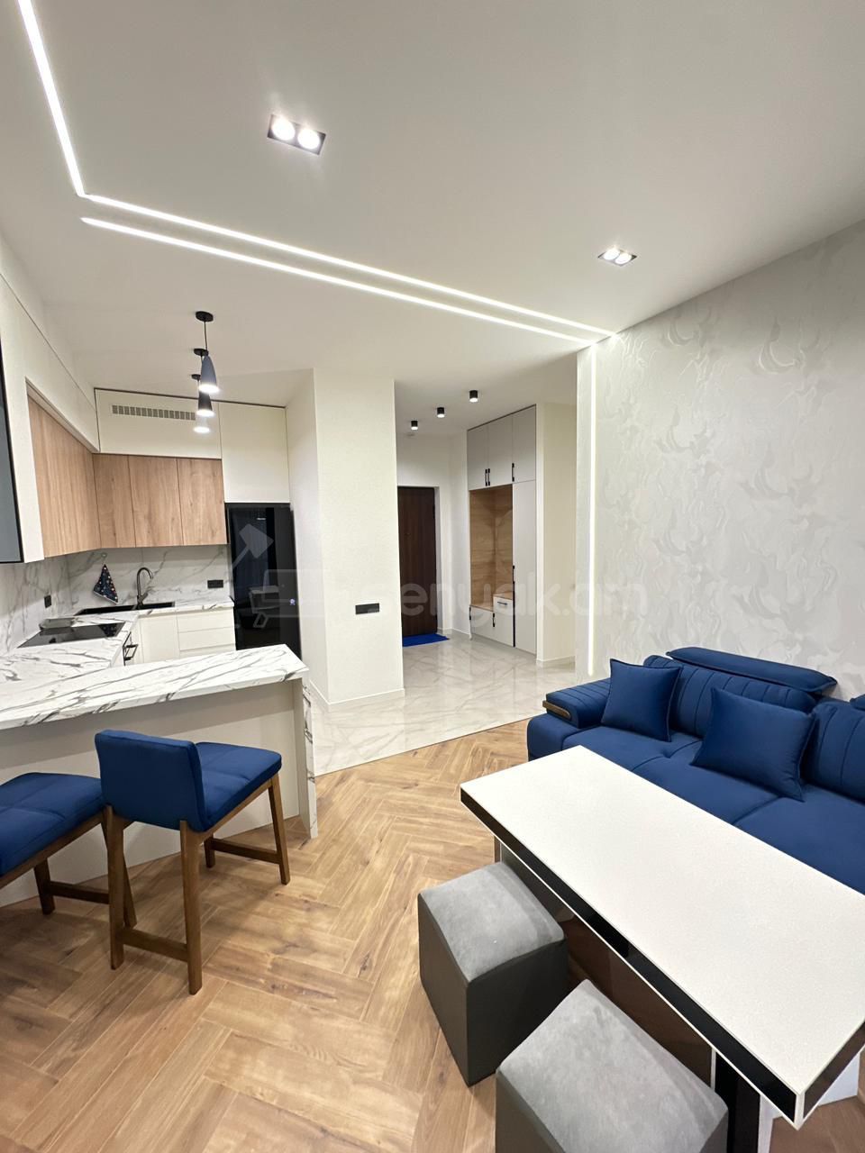 2 Սենյականոց Բնակարան Նորակառույցում, 52քմ, 7/16 հարկ, Դիզայներական Վերանորոգված, Կահավորված