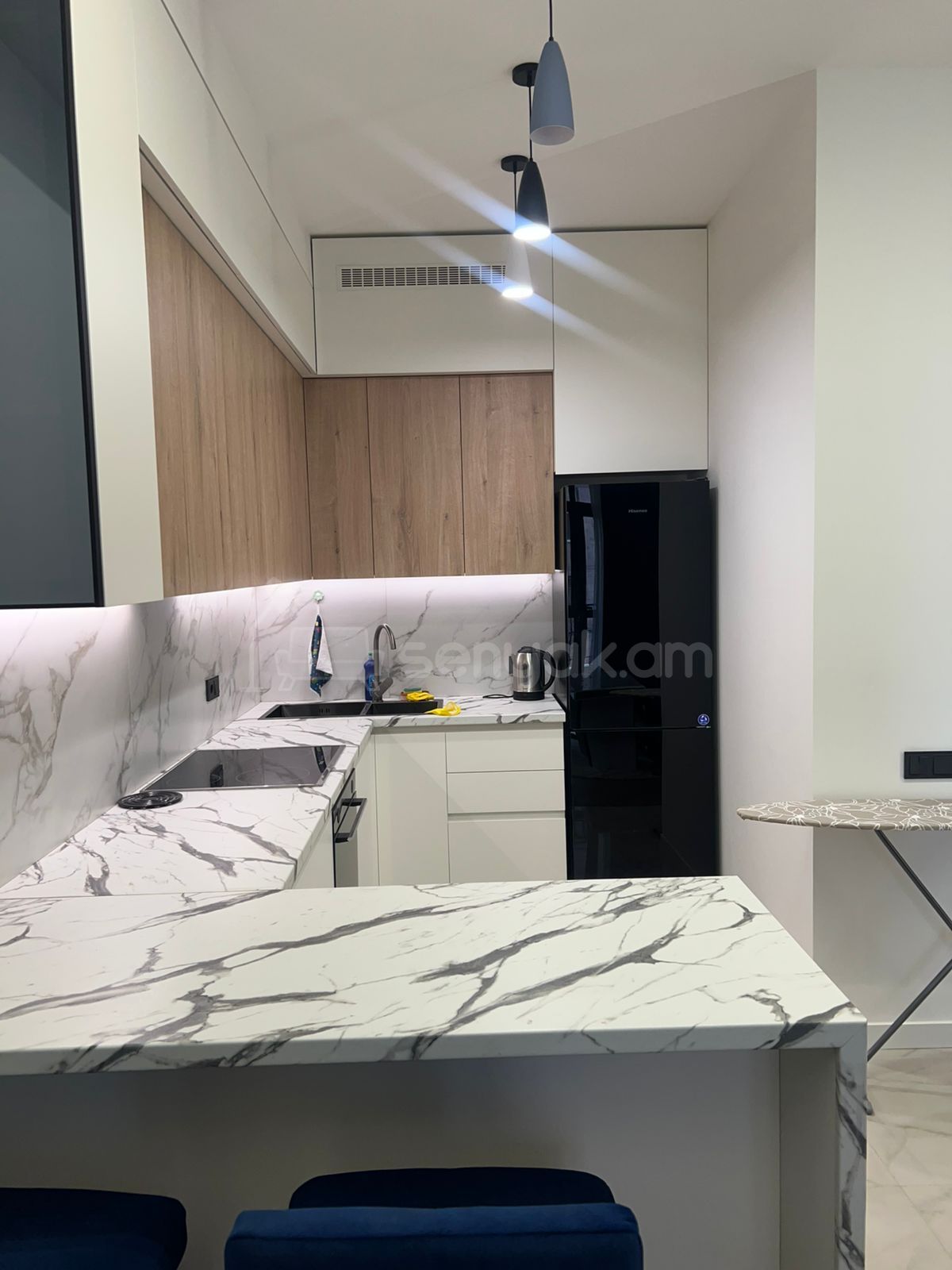 2 Սենյականոց Բնակարան Նորակառույցում, 52քմ, 7/16 հարկ, Դիզայներական Վերանորոգված, Կահավորված