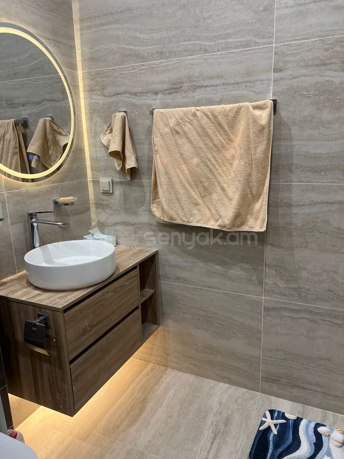 2 Սենյականոց Բնակարան Նորակառույցում, 52քմ, 7/16 հարկ, Դիզայներական Վերանորոգված, Կահավորված