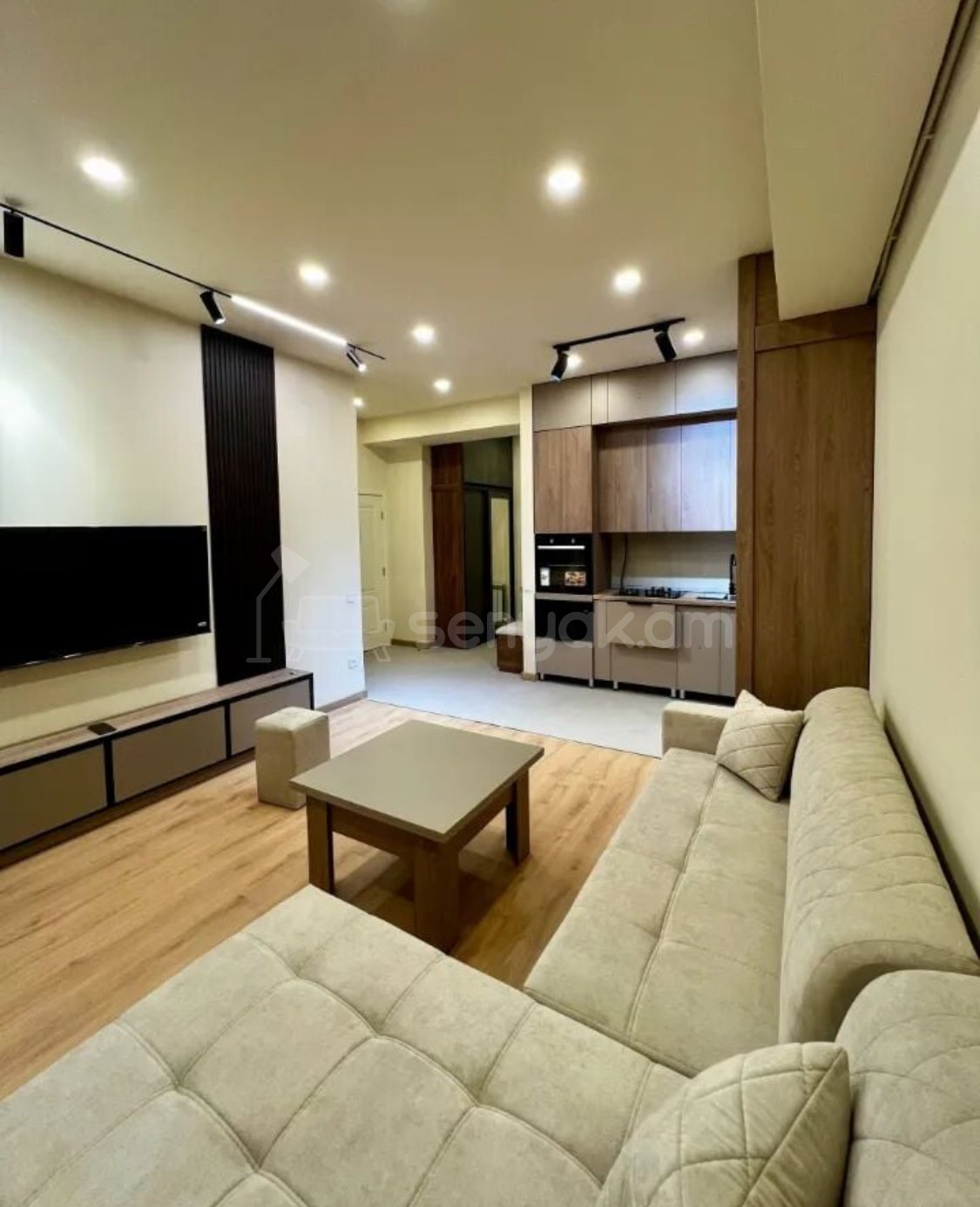 2 Սենյականոց Բնակարան Նորակառույցում, 45քմ, 2/15 հարկ, Դիզայներական Վերանորոգված, Կահավորված