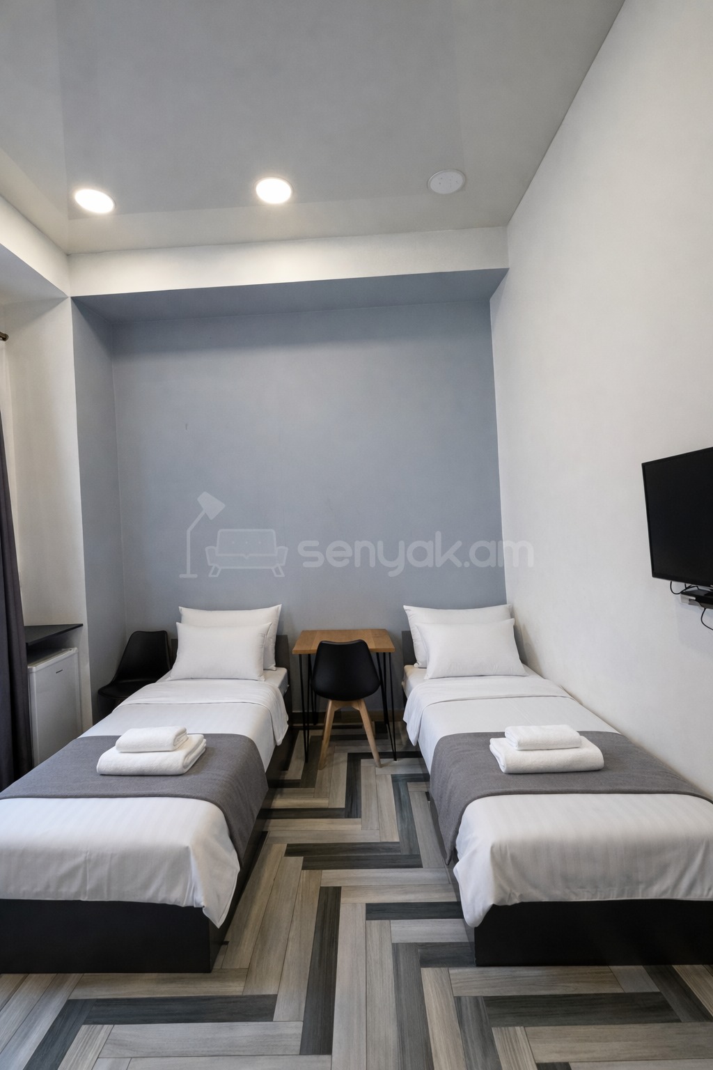 2 Սենյականոց Բնակարան Նորակառույցում, 20քմ, 1/3 հարկ, Դիզայներական Վերանորոգված