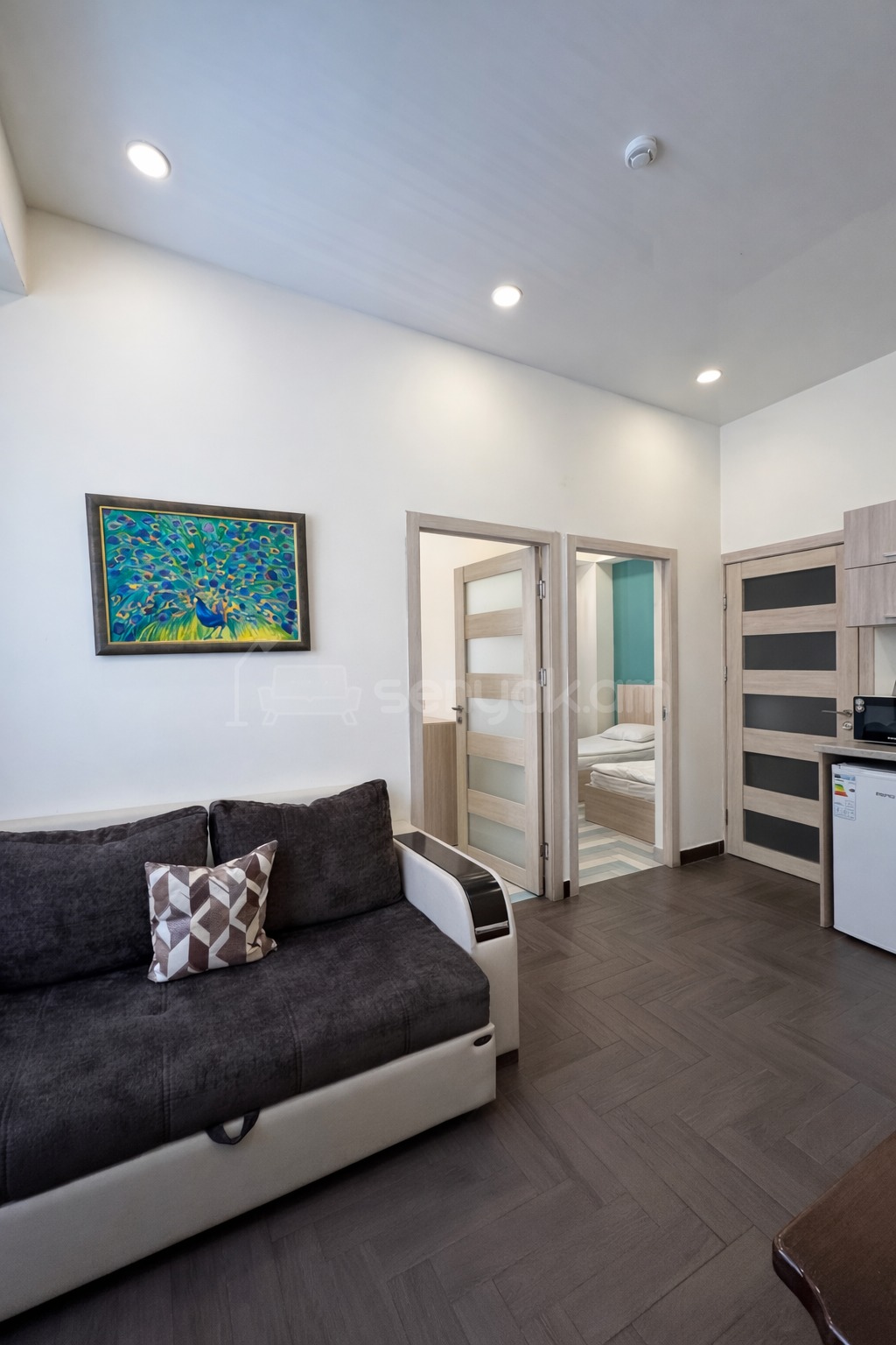 1 Սենյականոց Բնակարան Նորակառույցում, 20քմ, 2/3 հարկ, Դիզայներական Վերանորոգված