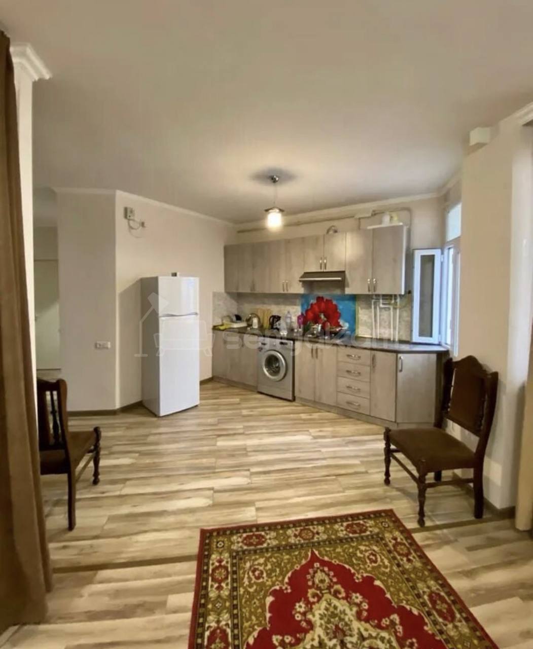 1 Սենյականոց Բնակարան, 47քմ, 9/16 հարկ, Կապիտալ Վերանորոգված, Կահավորված, Արևկող