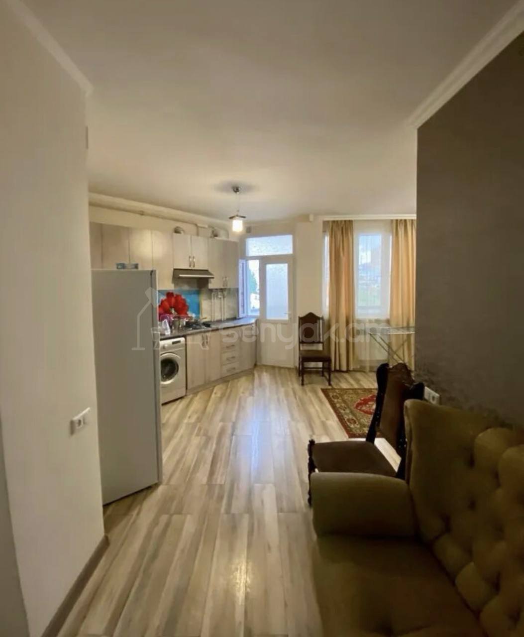 1 Սենյականոց Բնակարան, 47քմ, 9/16 հարկ, Կապիտալ Վերանորոգված, Կահավորված, Արևկող