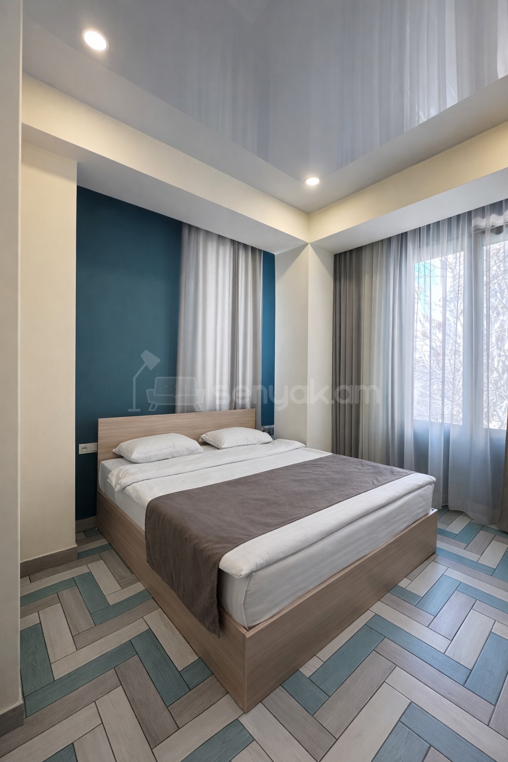 3 Սենյականոց Բնակարան Նորակառույցում, 20քմ, 2/3 հարկ, Դիզայներական Վերանորոգված